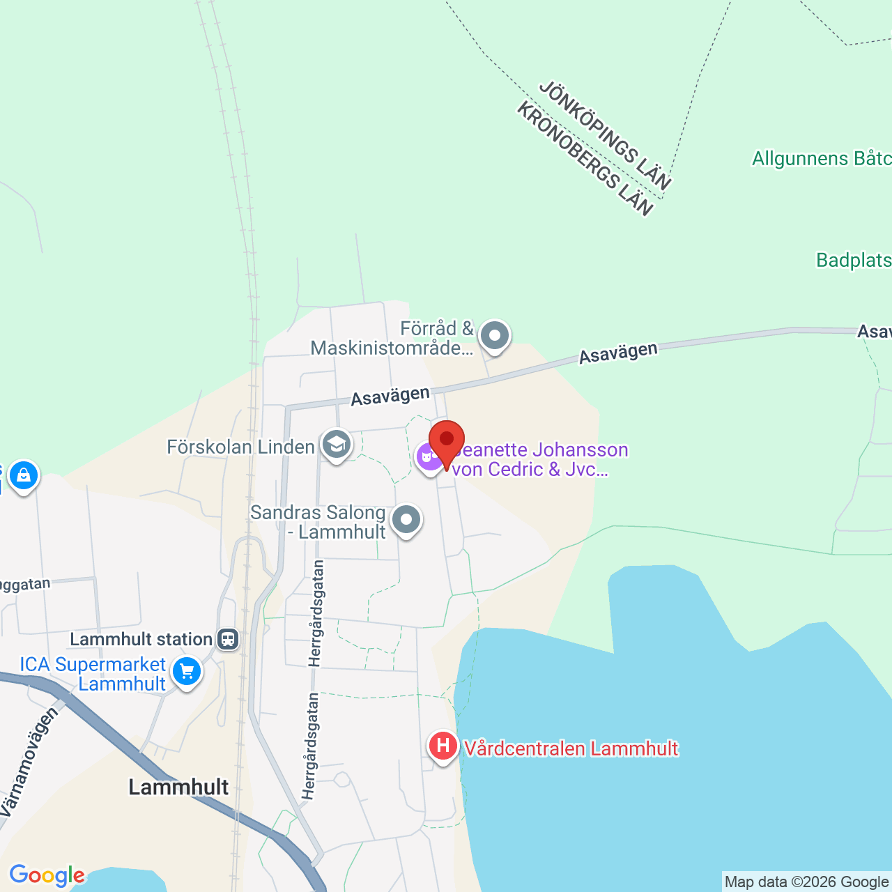 Karta över bostadens läge