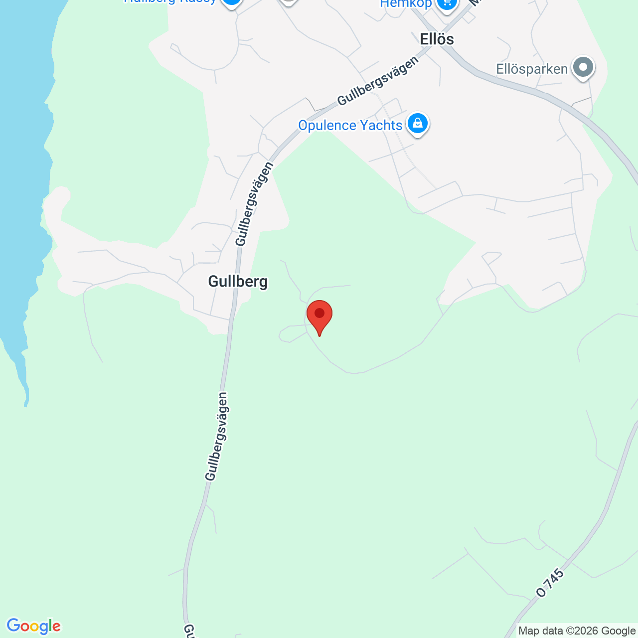 Karta över bostadens läge